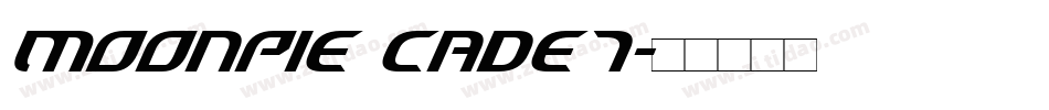 MoonPie Cadet字体转换